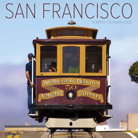 2025 San Francisco Wall Calendar Michaels